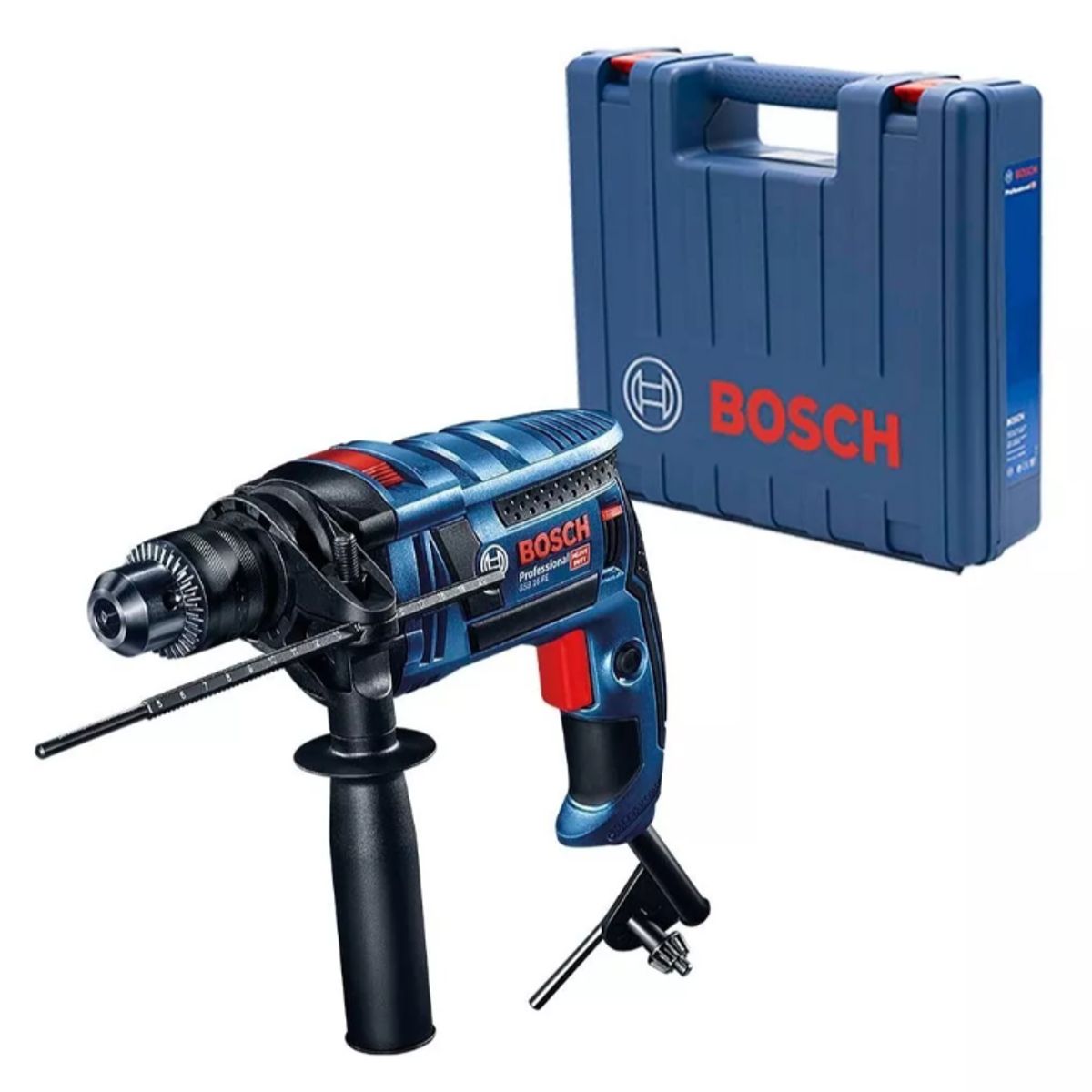BOSCH - Taladro Percutor Bosch Gsb 16 Re 13 Mm 750w Color Azul Frecuencia 50
