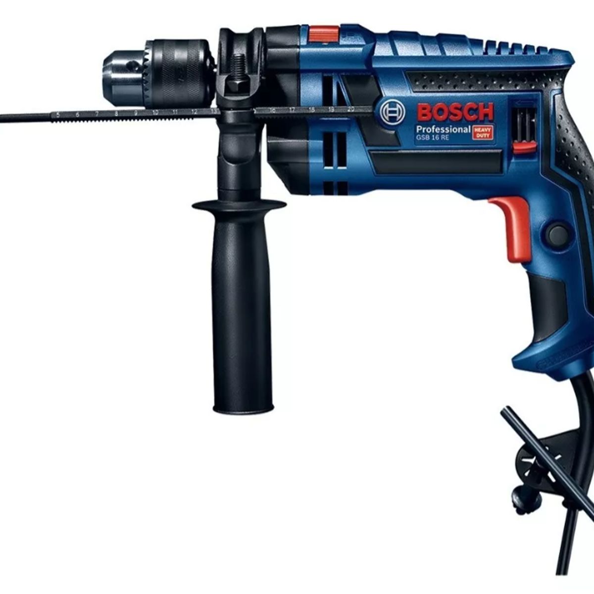 BOSCH - Taladro Percutor Bosch Gsb 16 Re 13 Mm 750w Color Azul Frecuencia 50