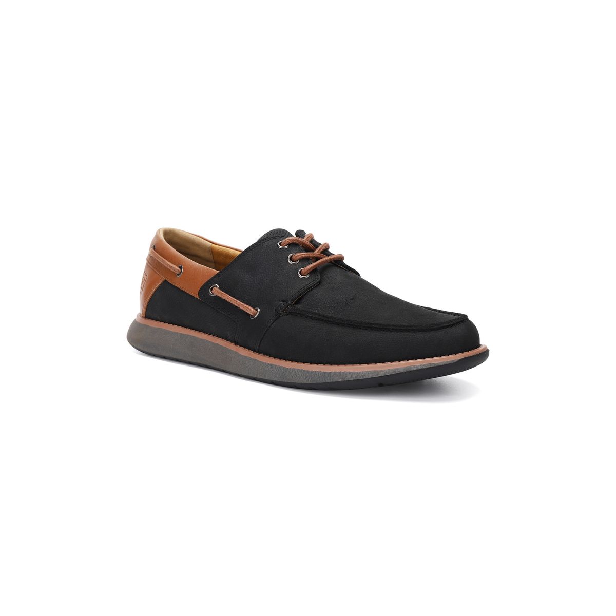 CARDINALE - Zapatillas caña baja Zapatos hombre cuero reston-0-04 negro cardinale CARDINALE