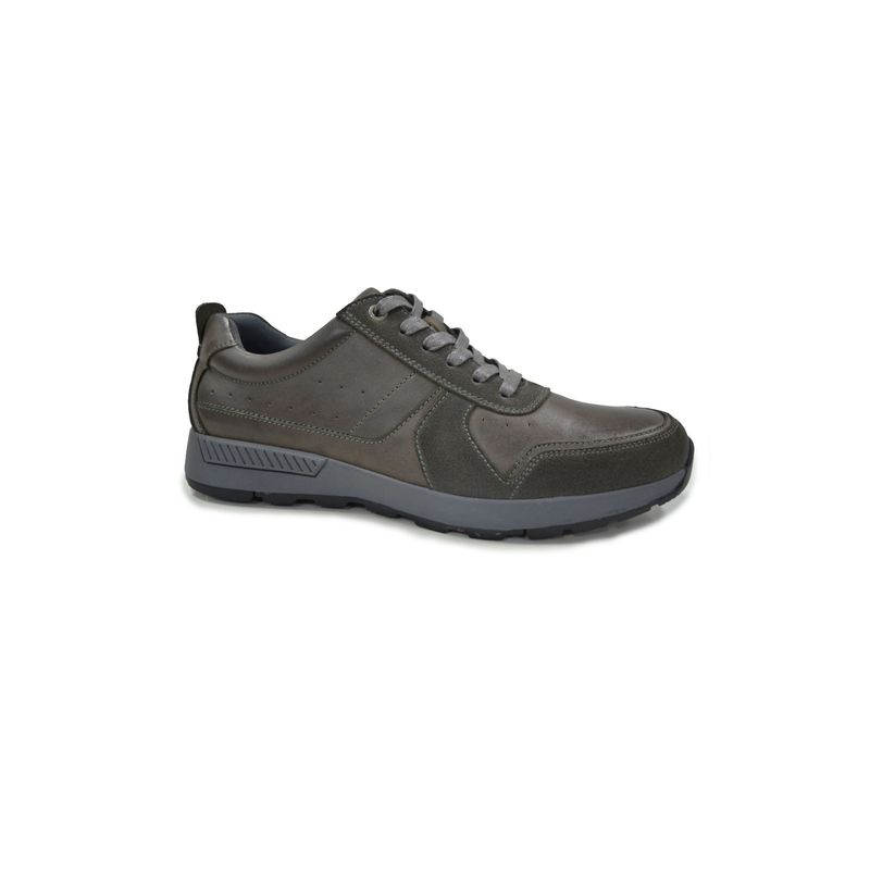 CARDINALE - Zapatillas caña baja Zapatillas hombre cuero rhyl-0-28 gris cardinale CARDINALE