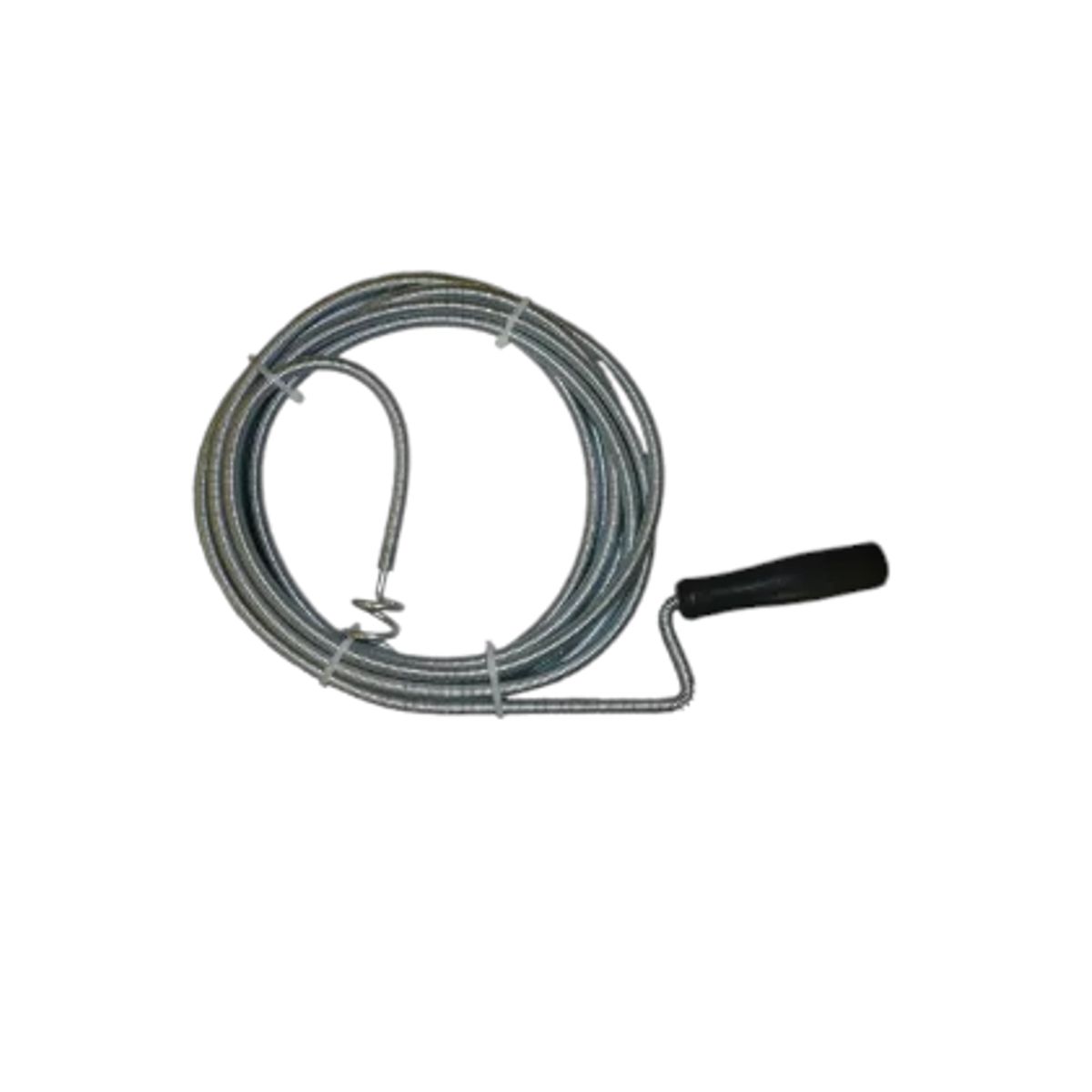 GENERICO - Sonda Desatascador Cañerias 5 Metros Ducha Lavamanos