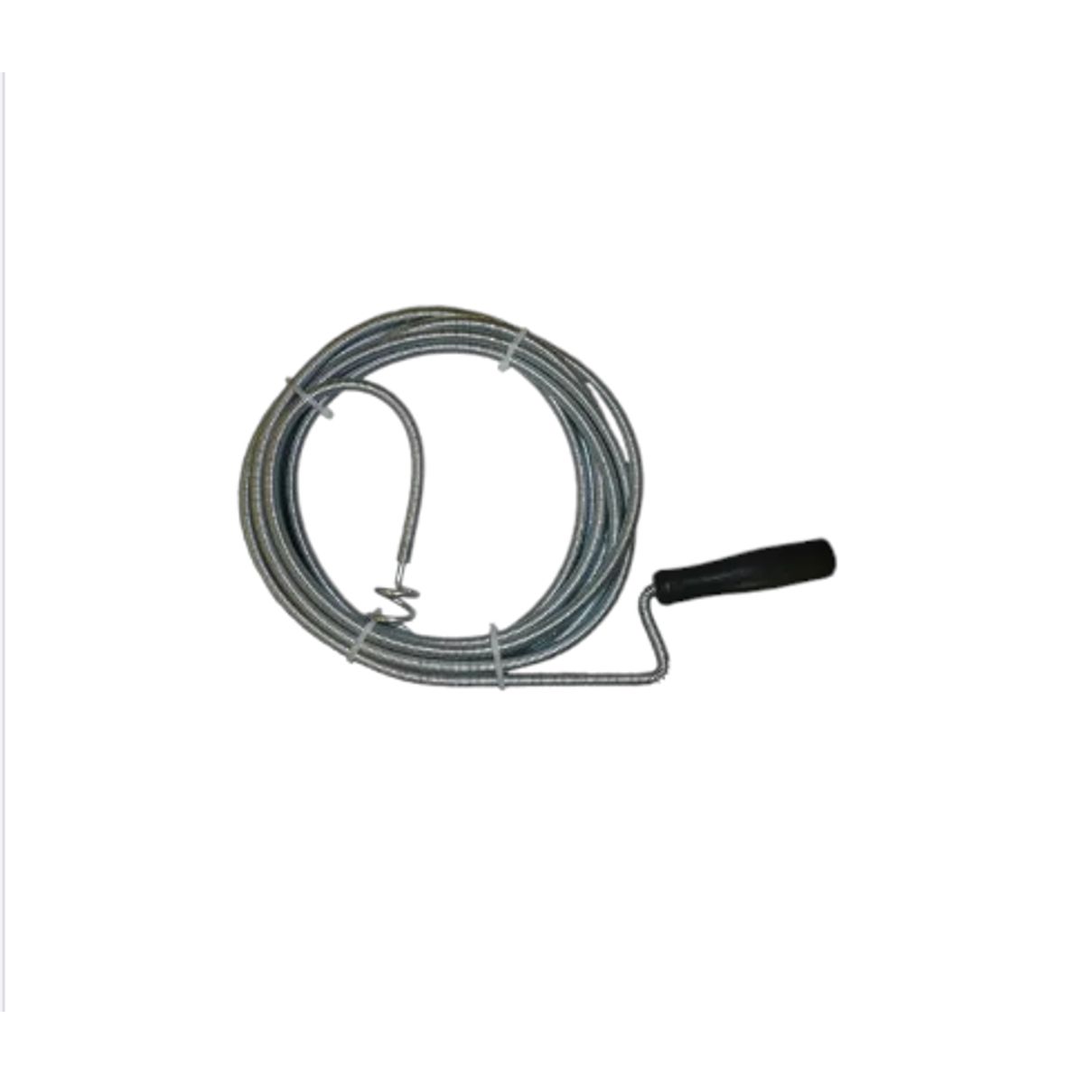 GENERICO - Sonda Desatascador Cañerias 5 Metros Ducha Lavamanos