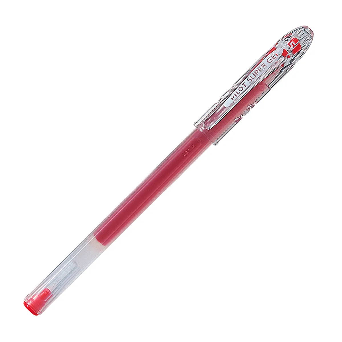PILOT - Caja 12 Lápices Gel Pilot Super Gel 05 Rojo