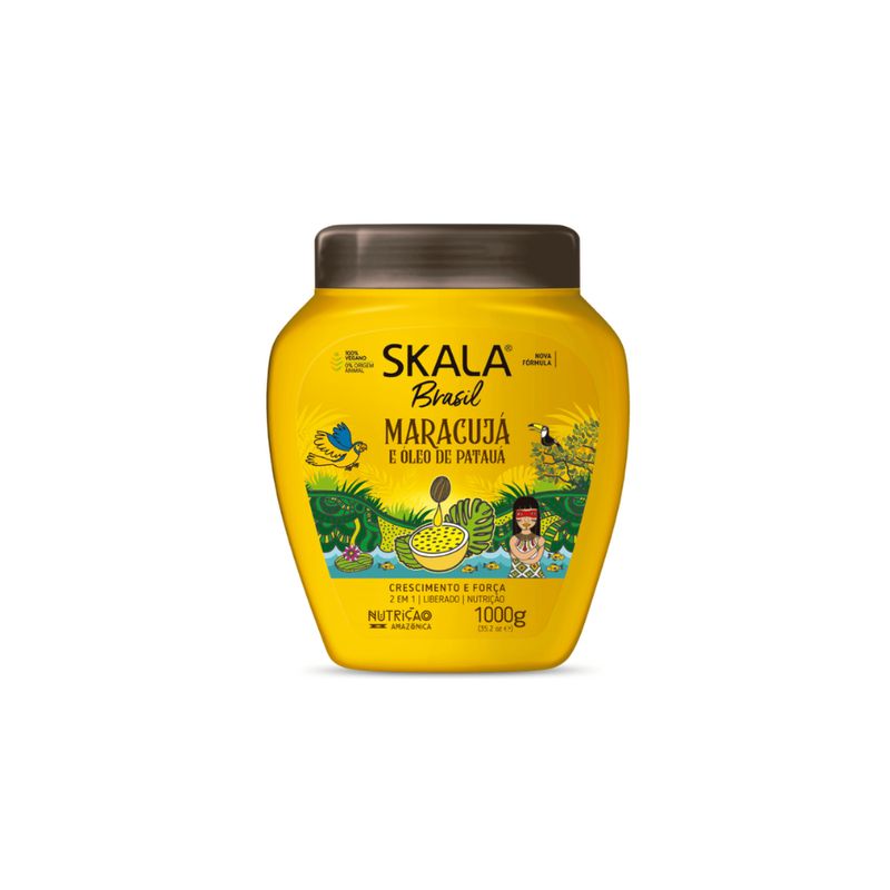 SKALA - Mascarilla estimuladora del crecimiento capilar maracuya skala