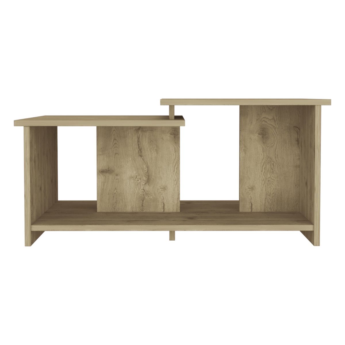 FMFURNITURE - Mesa De Centro - Café Claro 41.6x89.3x53.1 cm