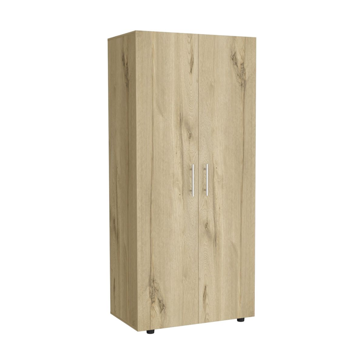 FMFURNITURE - Closet 2 Puertas - Café Claro 180x80x48 cm