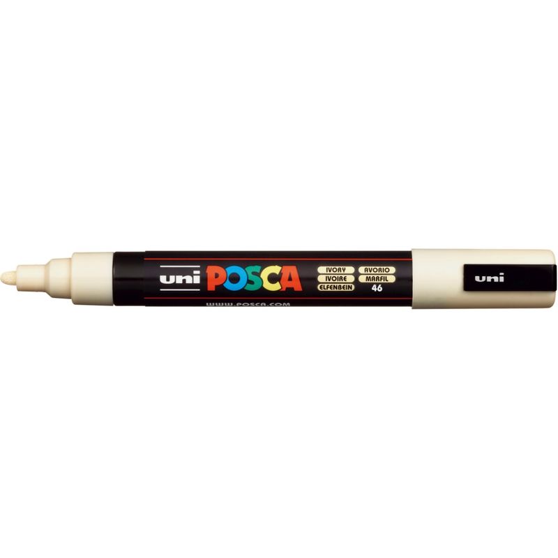 MITSUBISHI - Marcador Acrilico Posca PC-5M Marfil