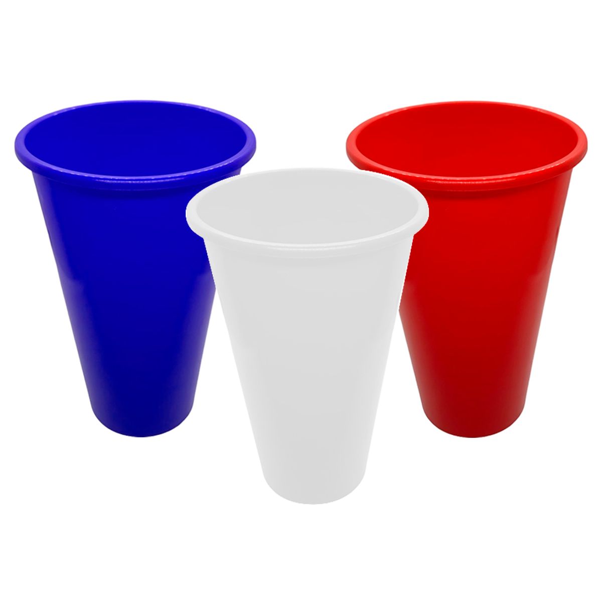 GENERICO - Vaso Terremoto Reutilizable 1ltr Fiestas Patrias Pack X3