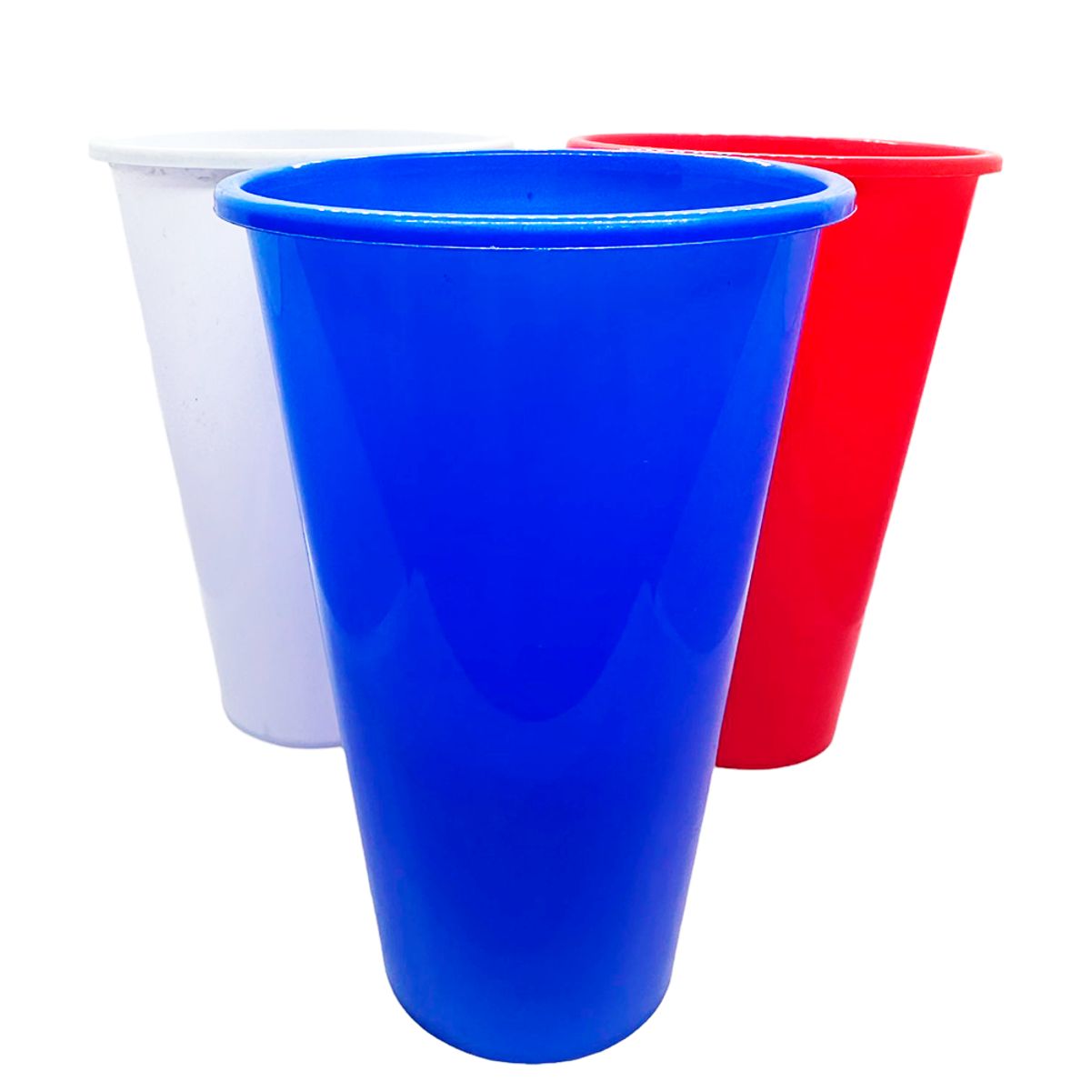 GENERICO - Vaso Terremoto Reutilizable 1ltr Fiestas Patrias Pack X3