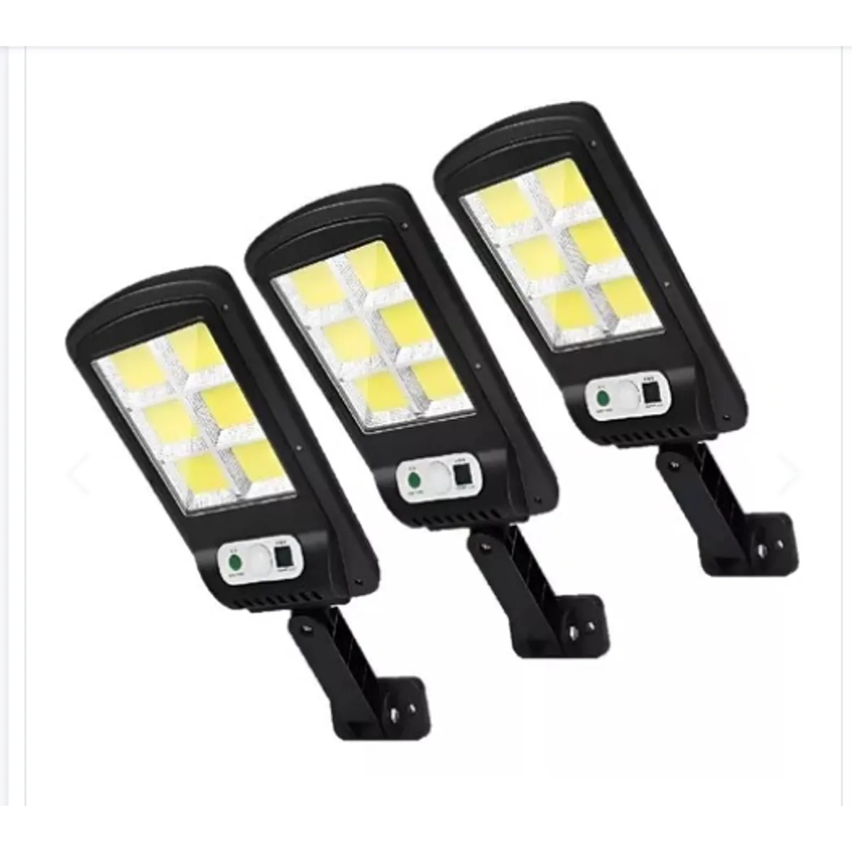 GENERICO - Pack triple Foco solar exteriores