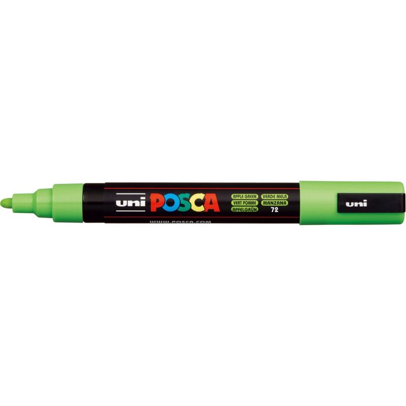 MITSUBISHI - Marcador Acrilico Posca PC-5M Verde Manzana