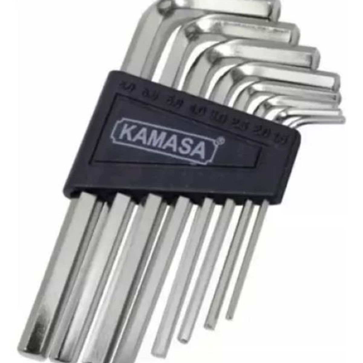 GENERICO - Juego De Llaves Allen Hexagonales 8 piezas