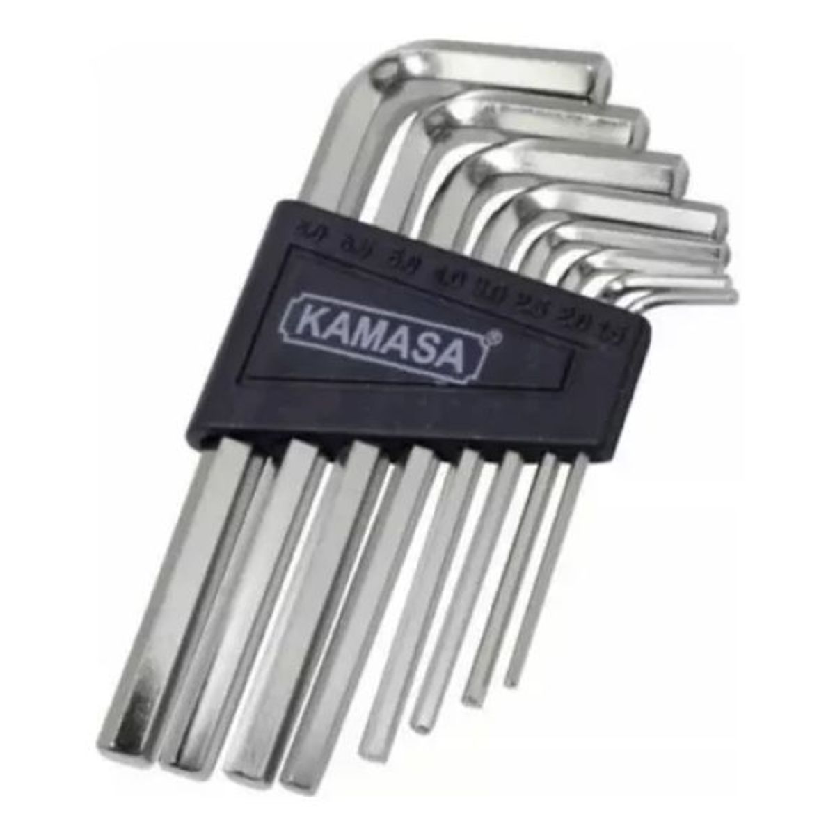 GENERICO - Juego De Llaves Allen Hexagonales 8 piezas