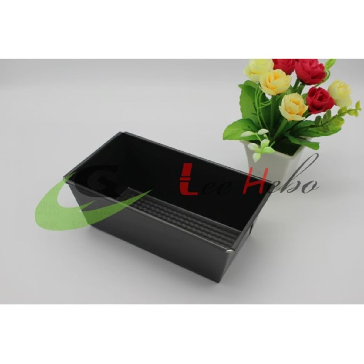 GENERICO - Molde Rectangular Antiadherente Repostería Queques Pan 20 Cm