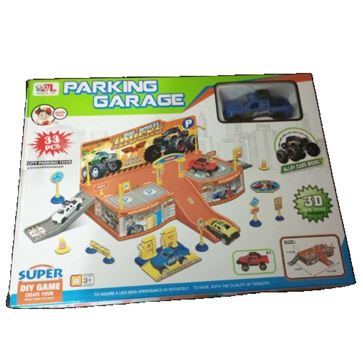 GENERICO - Juguete estacionamiento para niños