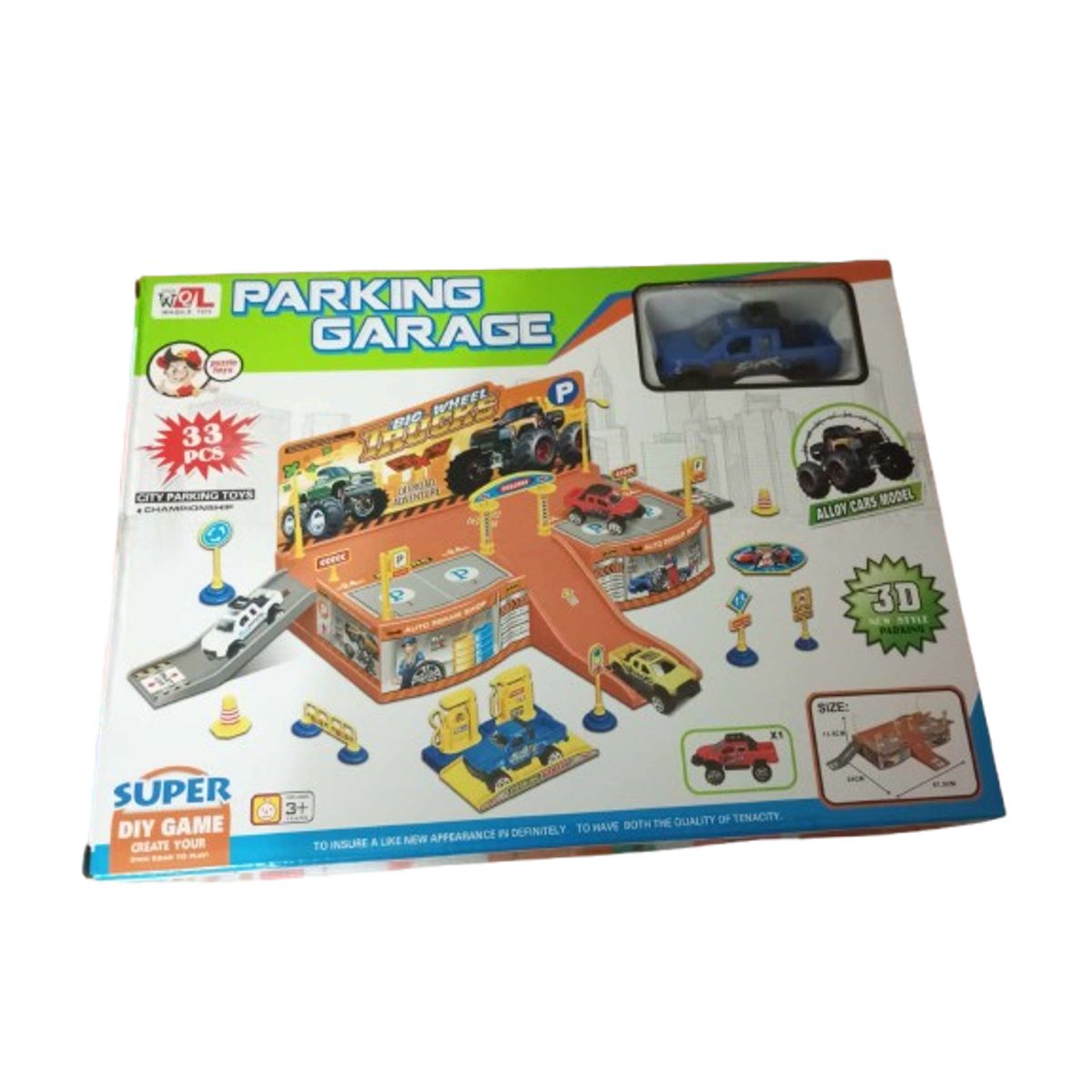 GENERICO - Juguete estacionamiento para niños