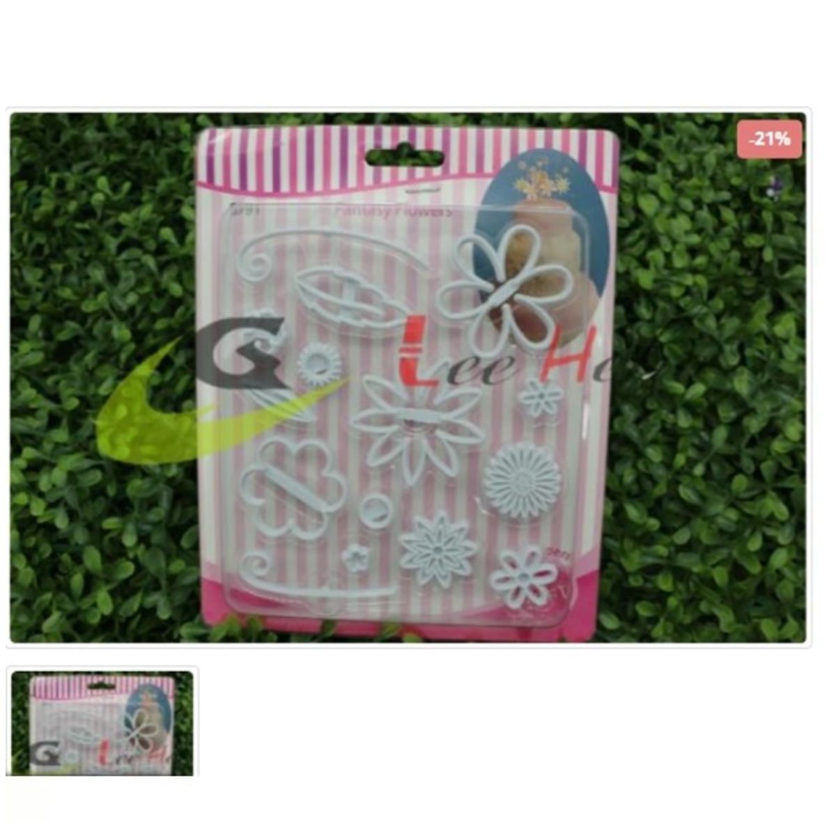 GENERICO - Cortador De Fondant S791 15 Piezas