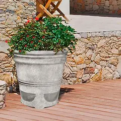 NICE - SPEAKERCRAFT PS6Si Parlante Macetero Stereo para Jardin