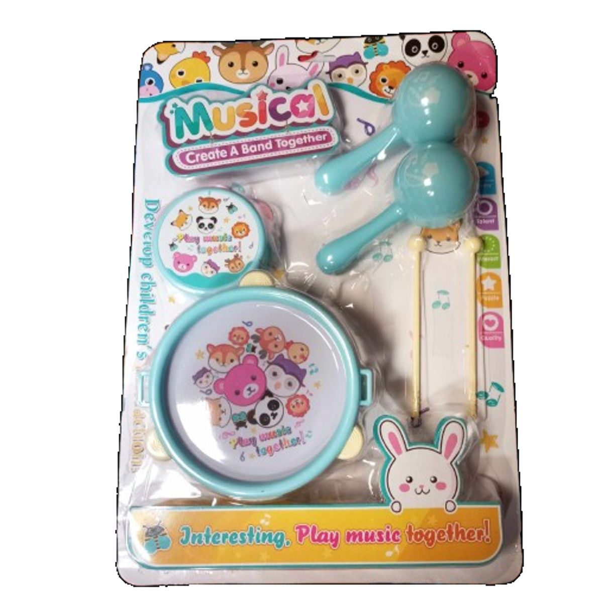 GENERICO - Set juguete musical bebe