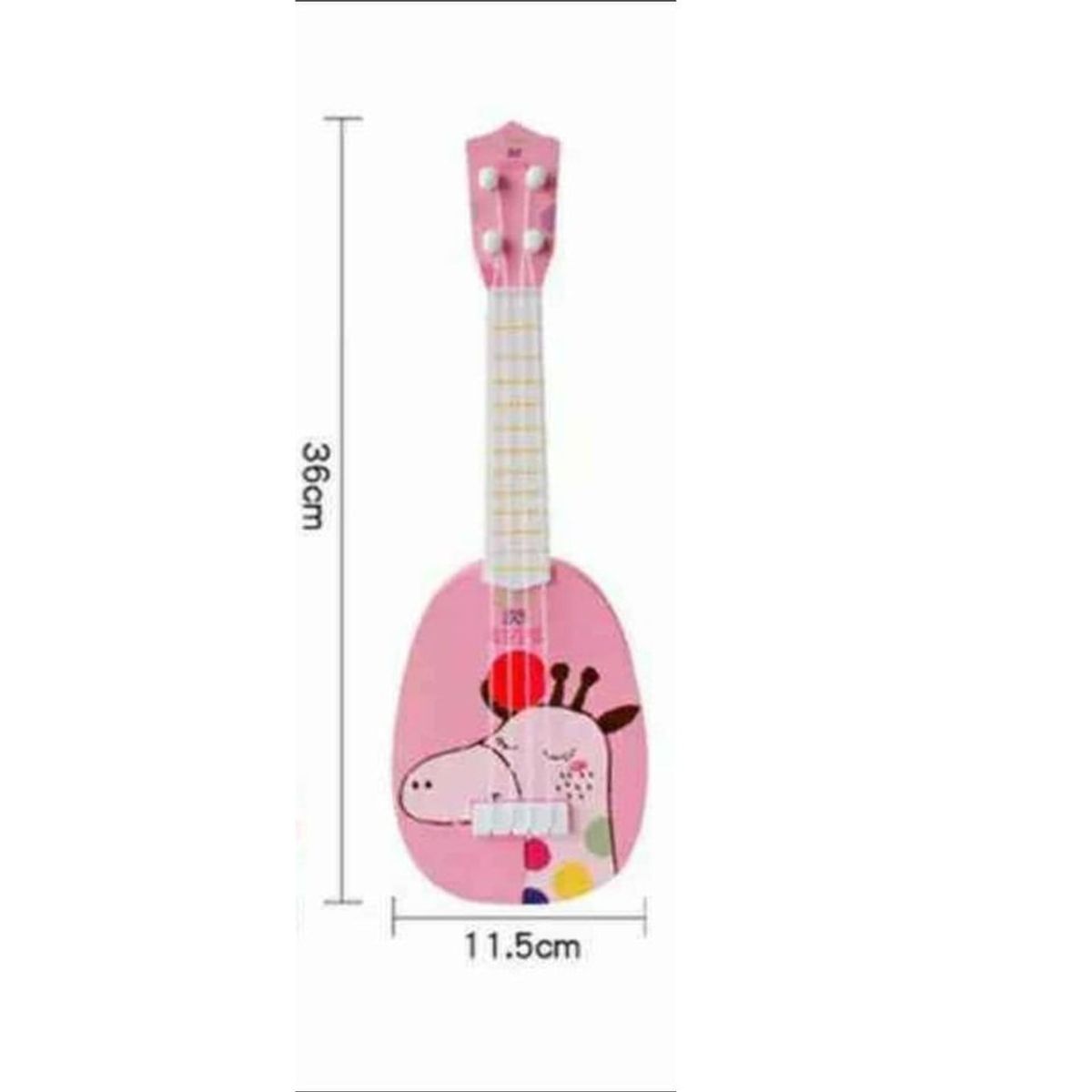 GENERICO - Juguete mini guitarra de plastico pesa 32g para bebe