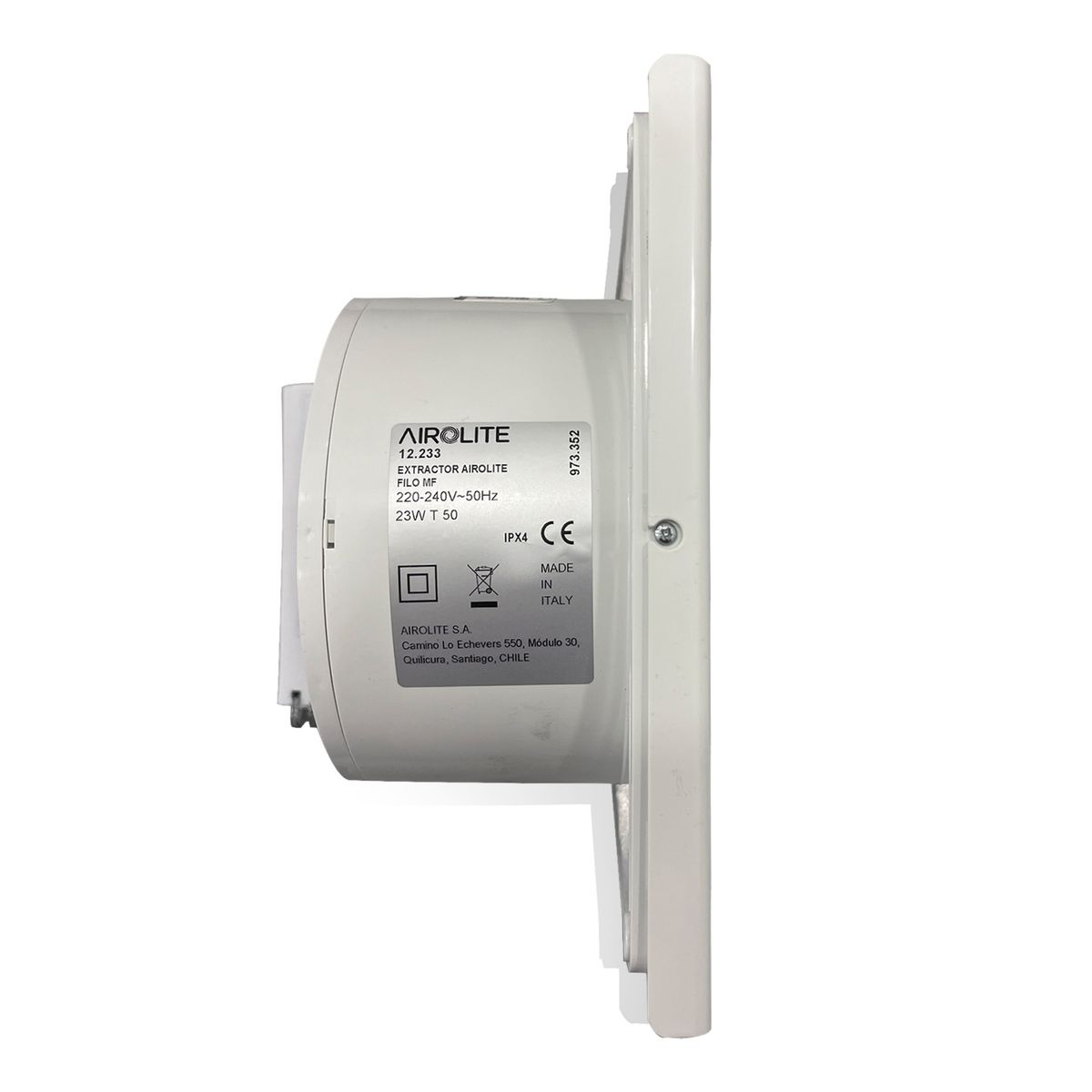 AIROLITE - EXTRACTOR DE AIRE FILO MFT 120