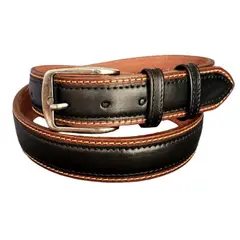 XONA DISEÑO - Cinturón Hombre Cuero NegroCafé