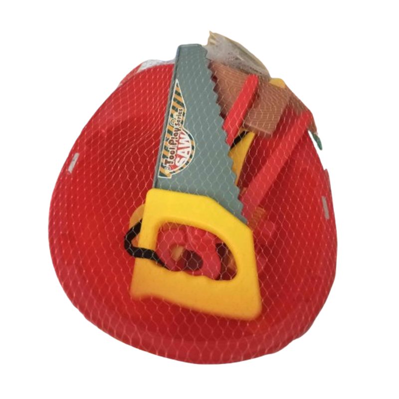 GENERICO - Set juguete casco herramientas para niños
