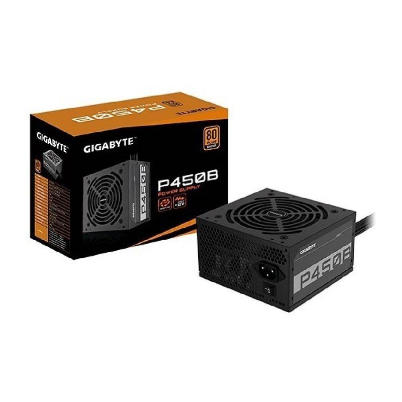 GIGABYTE - Fuente De Poder Certificada Gigabyte 450w 80 Plus Bronze