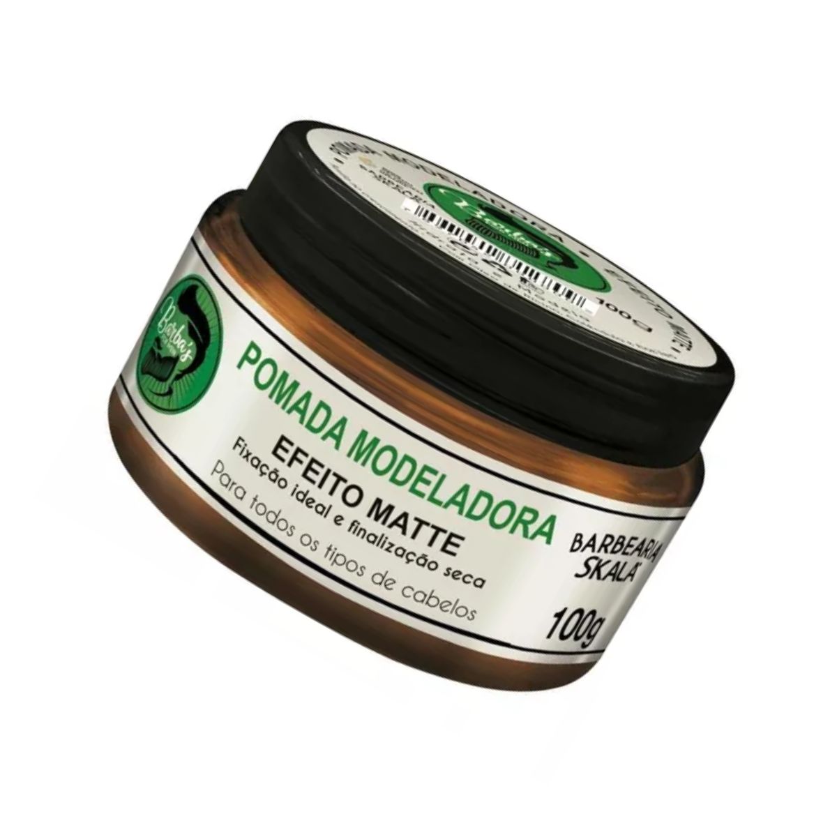 SKALA - Pomada Modeladora para Barba 100g Skala - Negro