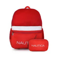 NAUTICA - Mochila Stark + banano Kreis rojo