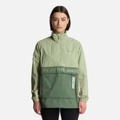 LIPPI - Chaqueta Mujer WindCity WindBreaker 1/4 Zip Jacket Jade