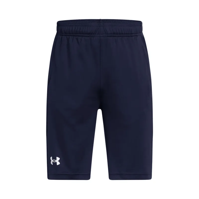 UNDER ARMOUR - Shorts UA Velocity para niño Marino UNDER ARMOUR