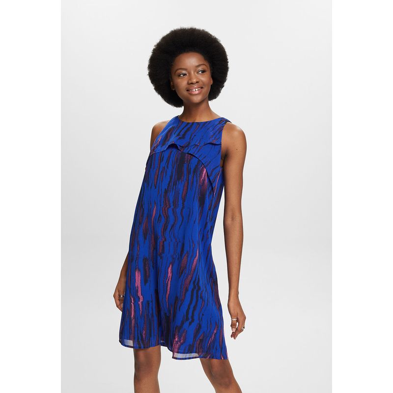 ESPRIT - Vestido de Tejido de Gasa Mujer Esprit ESPRIT