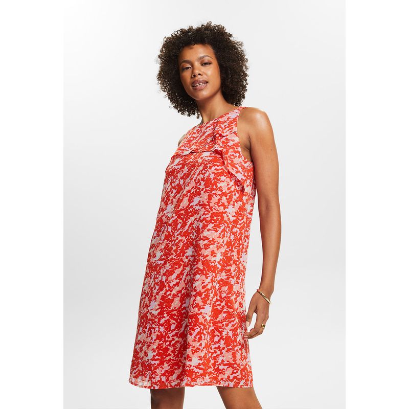 ESPRIT - Vestido de Tejido de Gasa Mujer Esprit ESPRIT