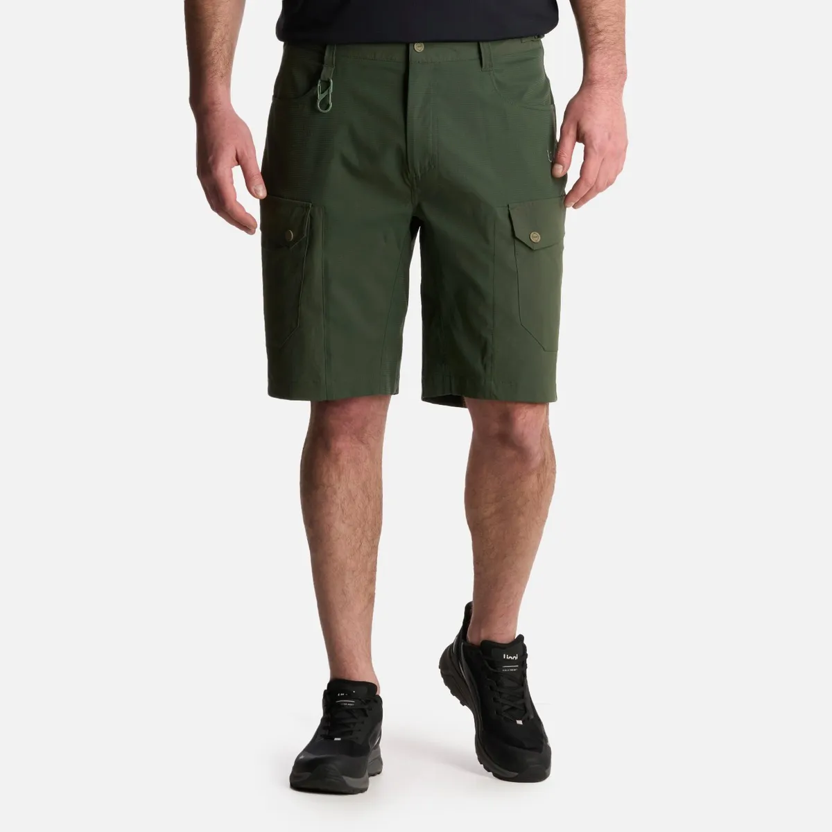 LIPPI - Short Hombre Lennox Q-Dry Short Verde Militar Lippi