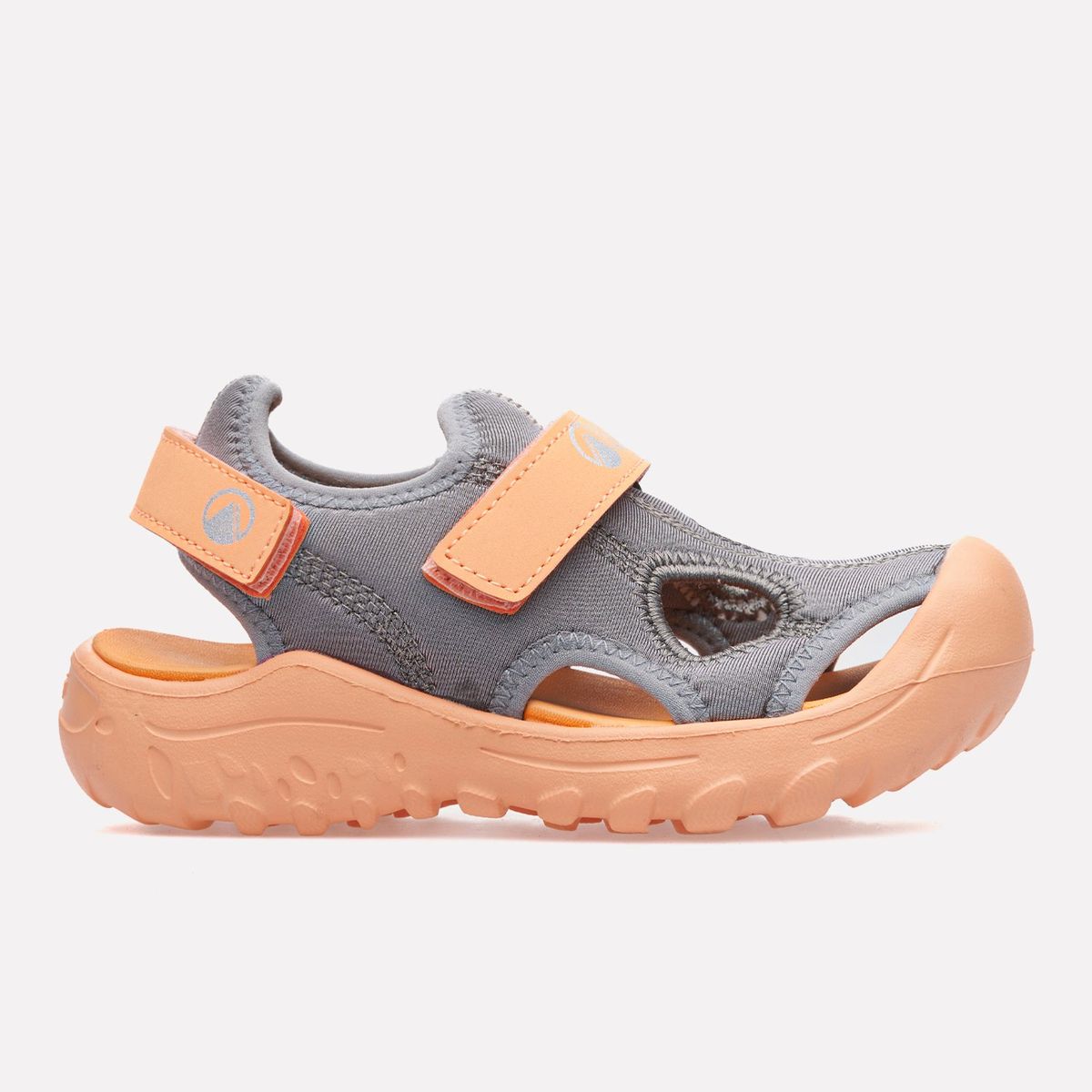 LIPPI - Sandalia Niña Go Out Again Kids Gris / Coral Lippi