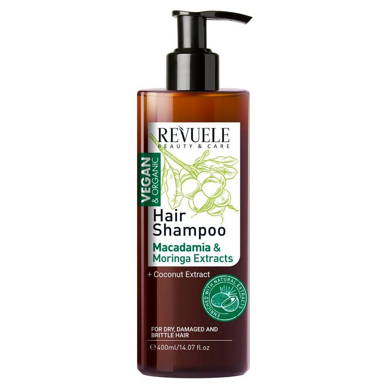 REVUELE - Vegan Organic Shampoo 400Ml