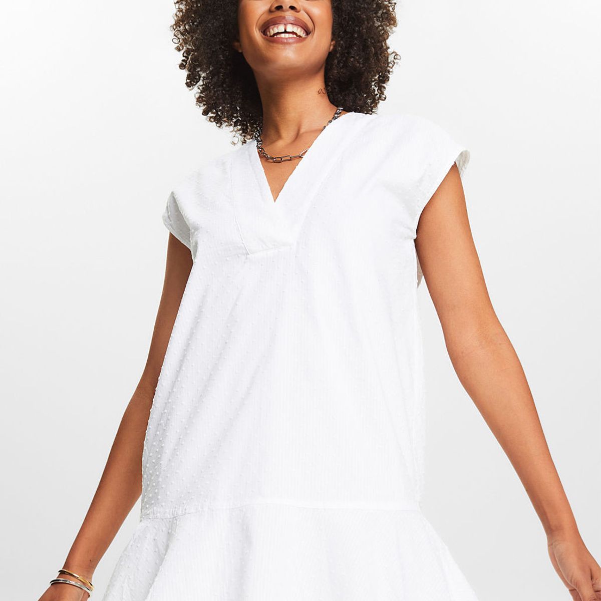 ESPRIT - Minivestido sin Mangas Mujer Esprit ESPRIT