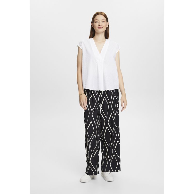 ESPRIT - Blusa con Escote en V Mujer Esprit ESPRIT
