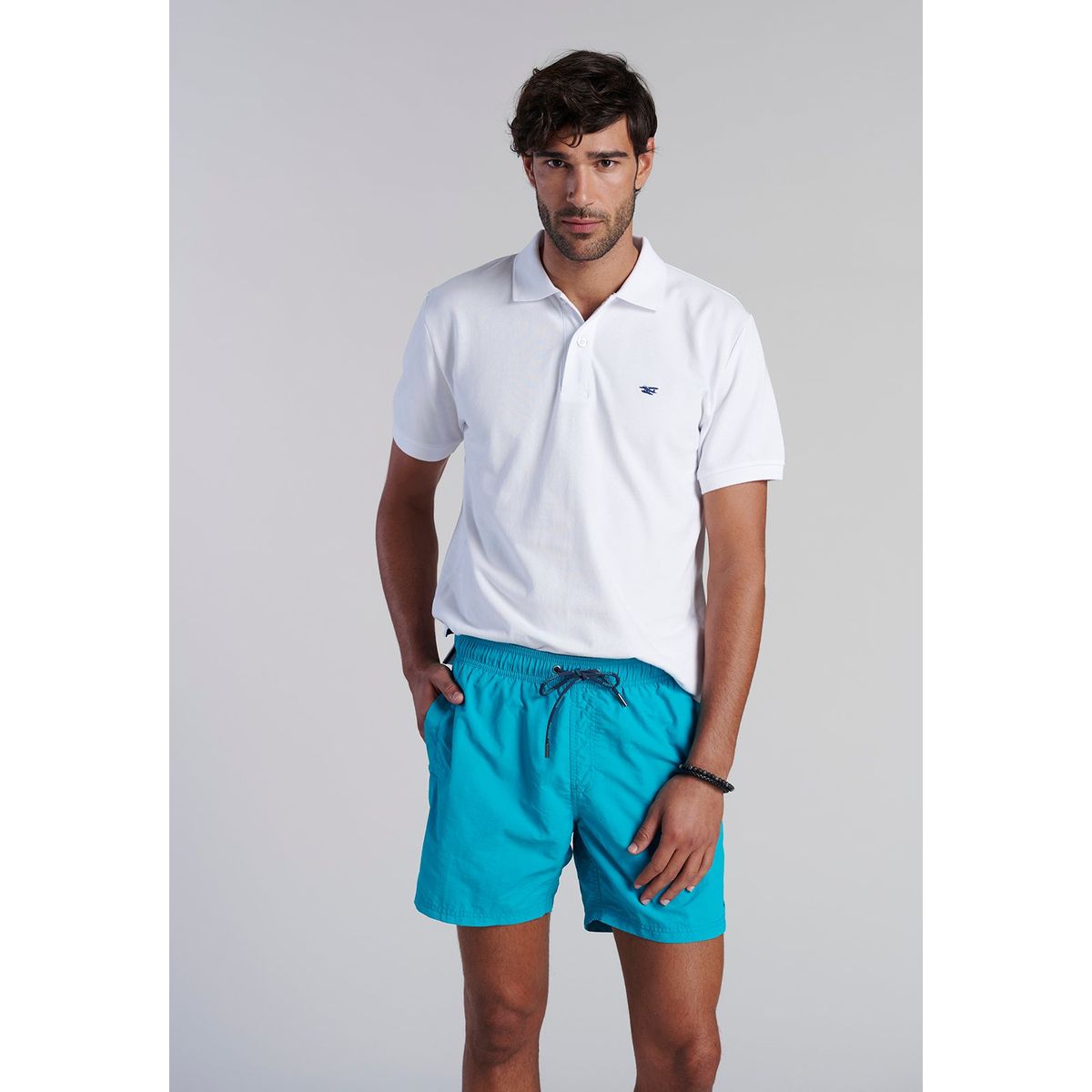 FEROUCH - Traje De Bano Basico F Azul Ferouch