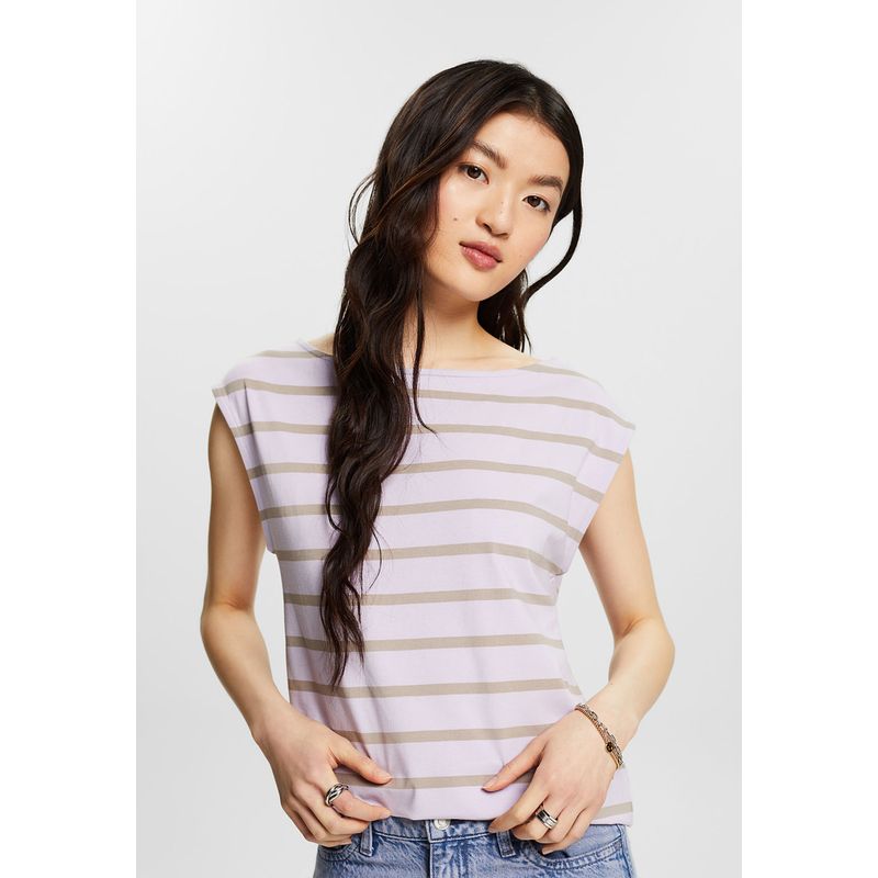 ESPRIT - Polera sin Mangas a Rayas Mujer Esprit ESPRIT