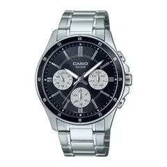 CASIO - Reloj MTP-1374D-1A3VDF Acero Hombre Plateado