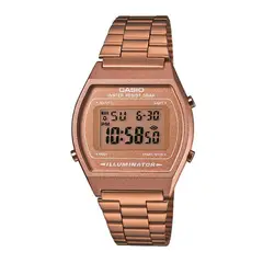 CASIO - Reloj B640WC-5ADF Resina Unisex Oro Rosa