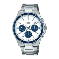 CASIO - Reloj MTP-1374D-7A2VDF Acero Hombre Plateado
