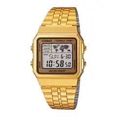 CASIO - Reloj A500WGA-9DF Resina Unisex Dorado