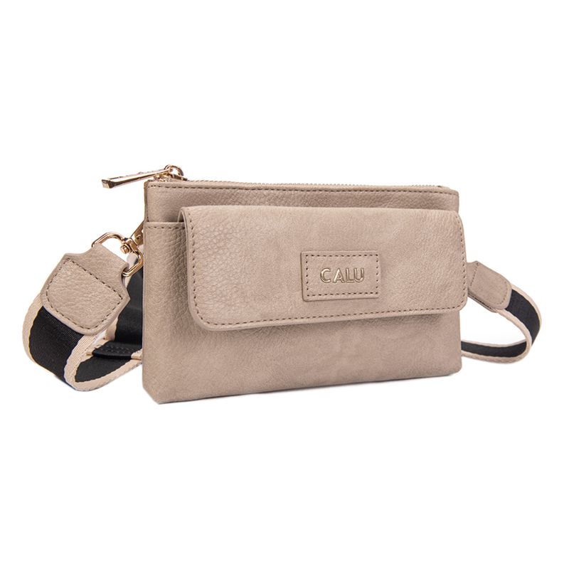 CALU - Cartera Mini Ester Beige Calu