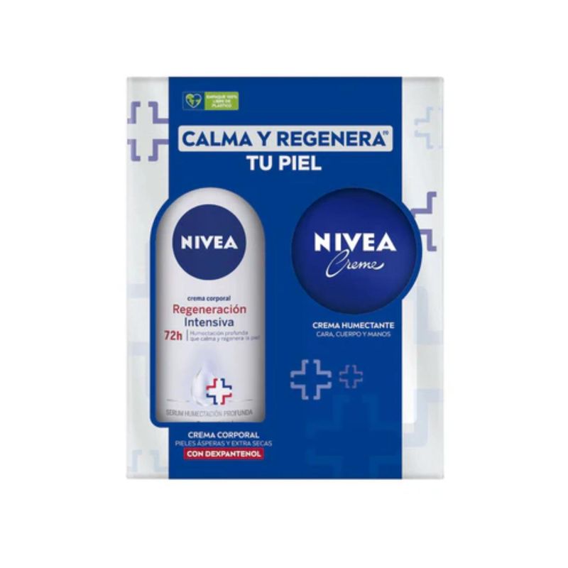 NIVEA - NIVEA Pack Corporal Regeneración Intensiva 400ml+Creme 60ml