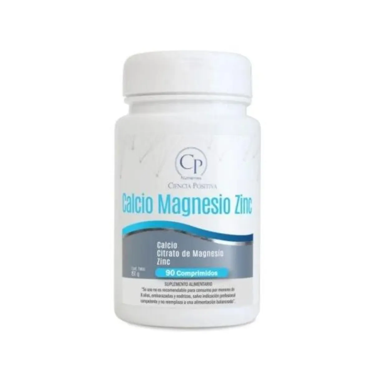 CP NUTRIENTES - Calcio Magnesio Zinc x90 comprimidos