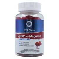 Citrato de magnesio x60 gomitas, Natblue