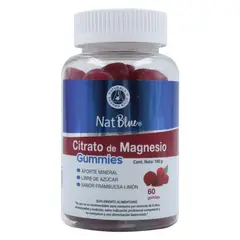 KNOP - Citrato de magnesio x60 gomitas, Natblue